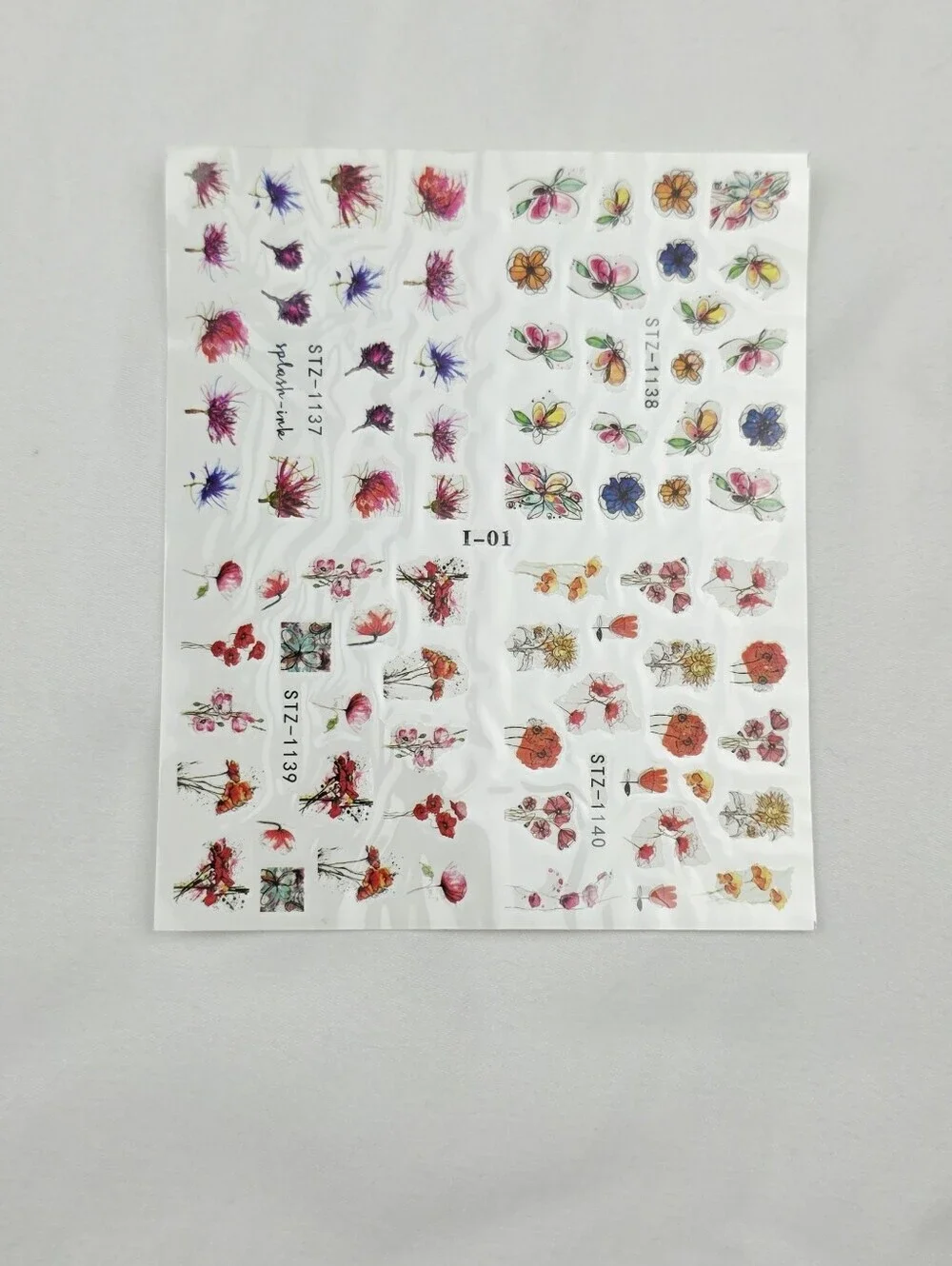 Trendy Self Adhesive Nails Art Transfer Sticker